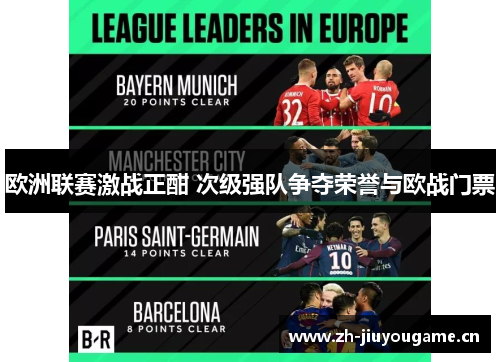 欧洲联赛激战正酣 次级强队争夺荣誉与欧战门票 欧洲联赛激战正酣 次级强队争夺荣誉与欧战门票
